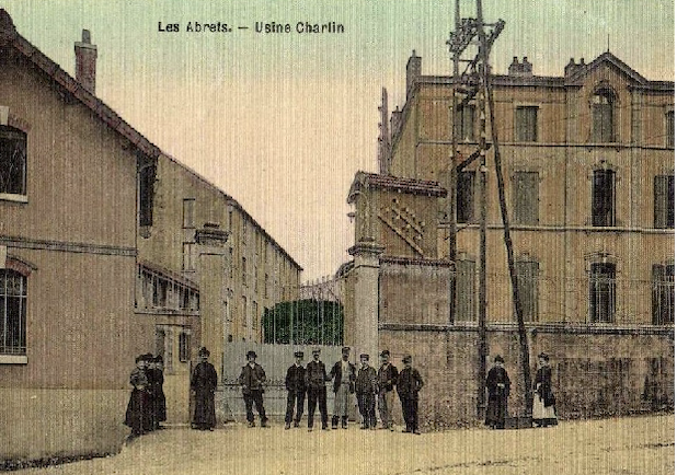 Entrée de l'usine Giraud Rue Victor Hugo