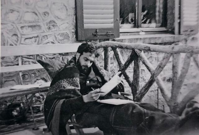 Louis Franchon écrivant