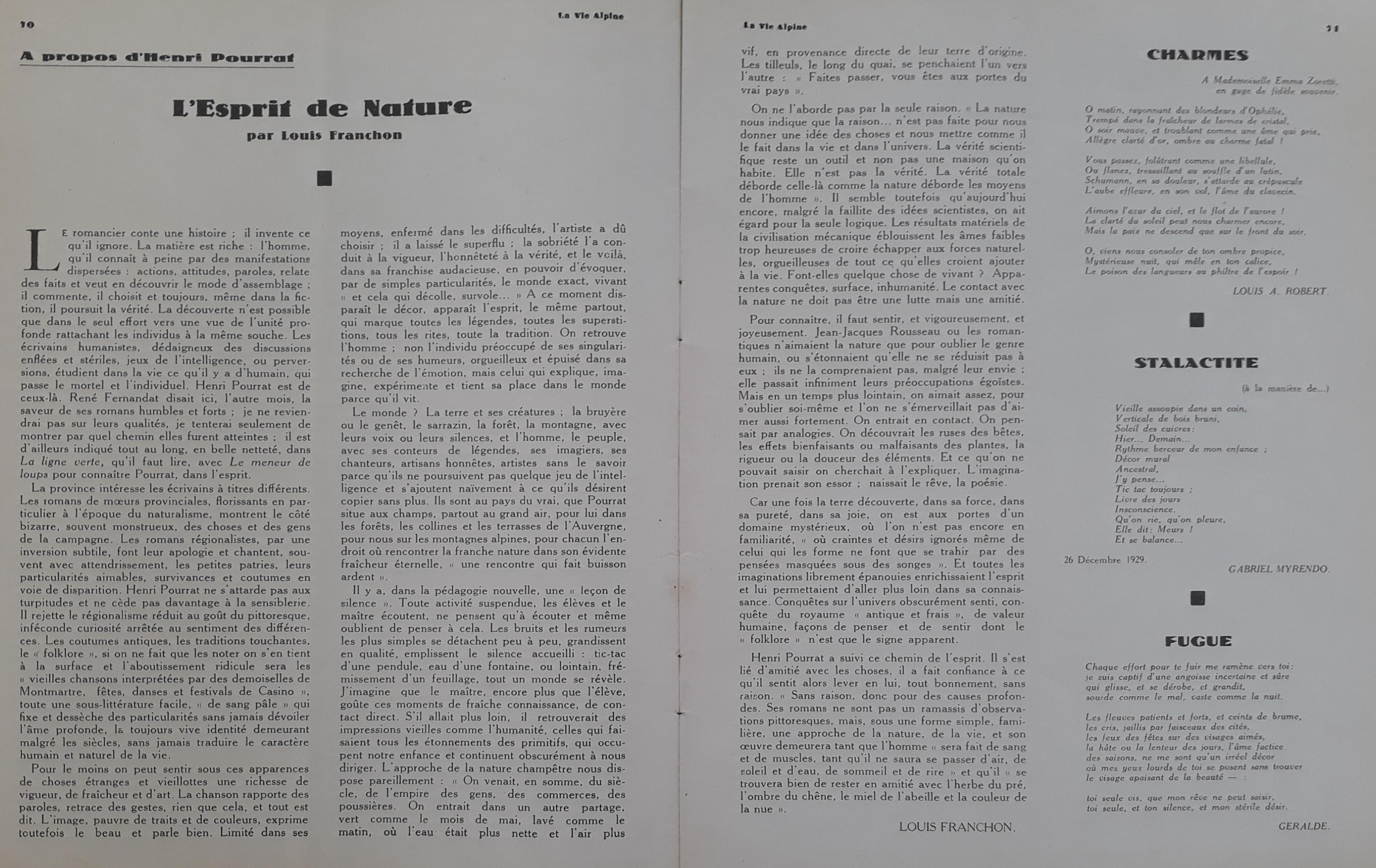 Revue La Vie Alpine page 3