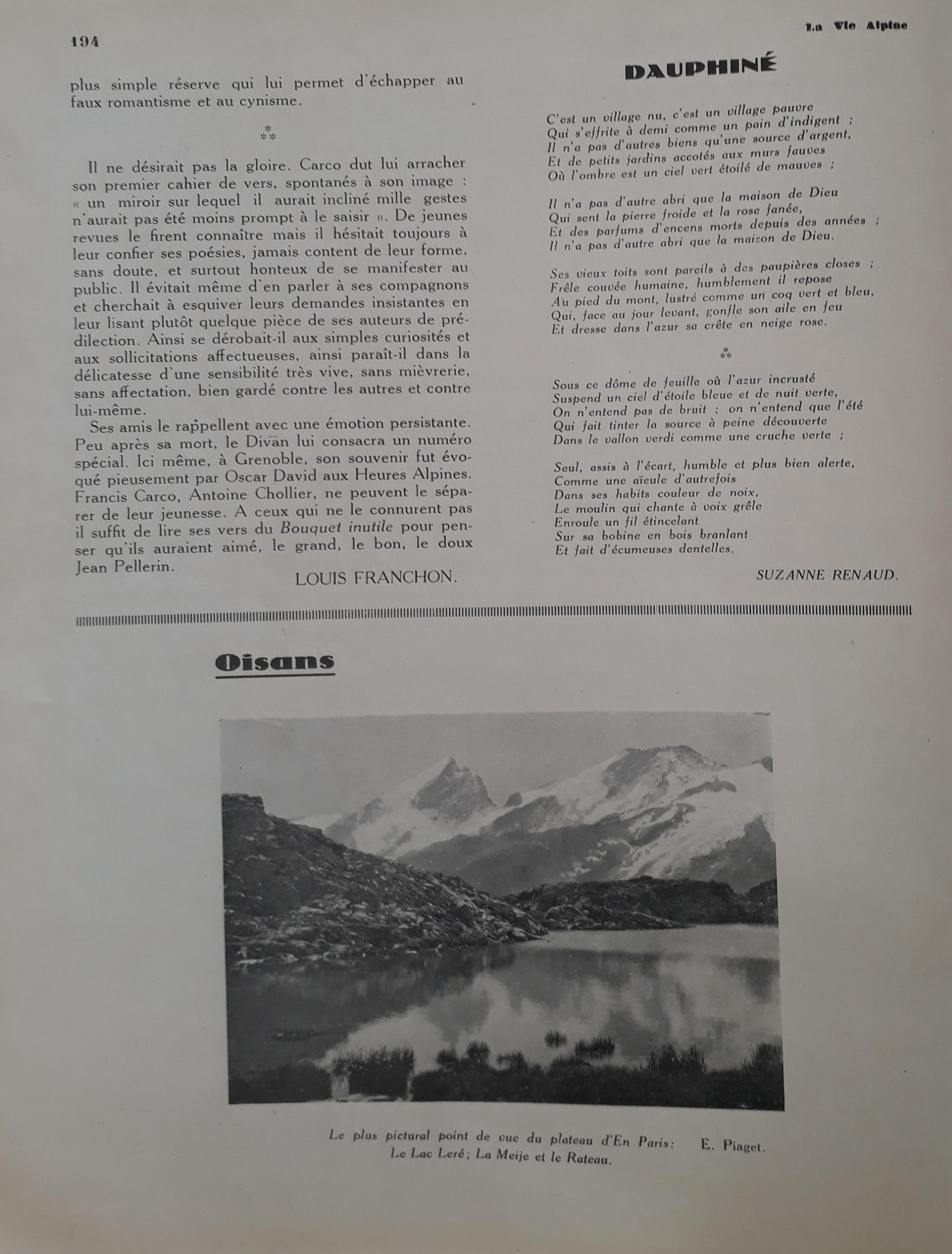 Revue La Vie Alpine page 5